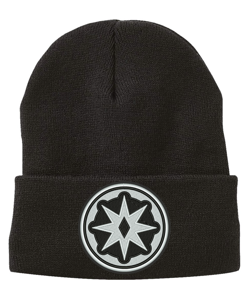Cuffed Beanie Flower Logo