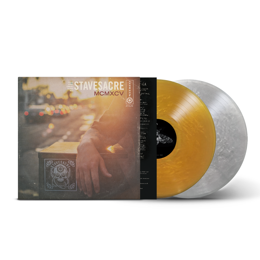 Stavesacre – MCMXCV (1995) CLEAR ORANGE WITH HD GOLD SWIRL